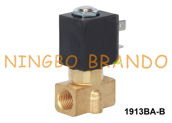 2-Way Direct Acting Normally Closed Brass Solenoid Valve For Water Air