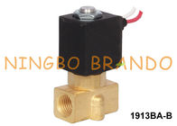 2 Way NC Direct Action Small Brass Solenoid Valve For Water Air 24V 220V
