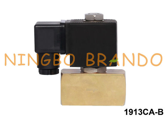 1/2'' Water Air Brass Solenoid Valve 2-Way NC Direct Acting 24VDC 220VAC