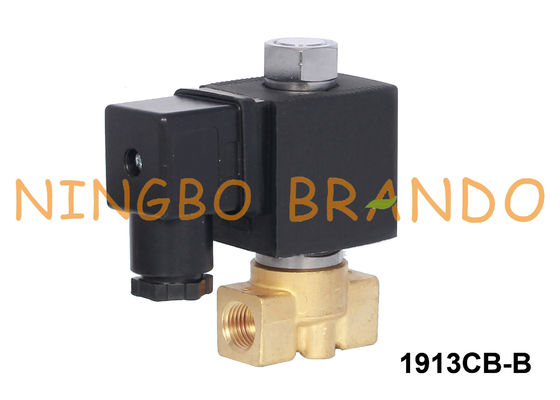 2 Way Normally Open Brass Solenoid Valve Water Air 1/4'' 24VDC 220VAC