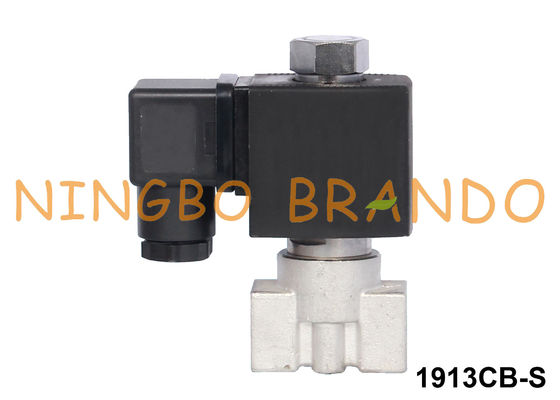 2 Way Normal Open Stainless Steel Electric Solenoid Valve 3/8'' 24V 220V