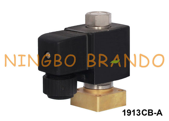 Sub Base Mounted Brass Solenoid Valve 2 Way Normally Open 24V 220V