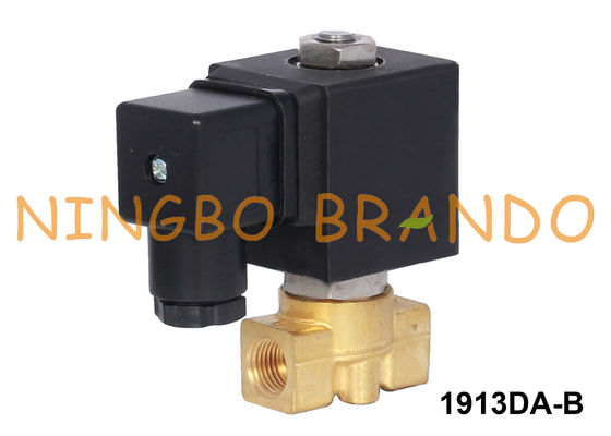 1/8 Inch Direct Acting Water Brass Solenoid Valve Two Way Normally Closed