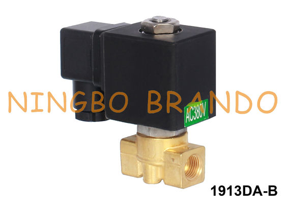 1/4 Inch Direct Operated Water Brass Solenoid Valve 2 Way Normal Close