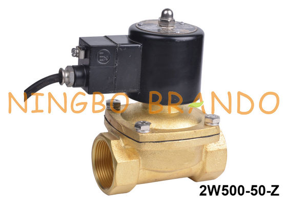 2'' Explosion Proof Water Brass Solenoid Valve 12V 24V DC 110V 220V AC