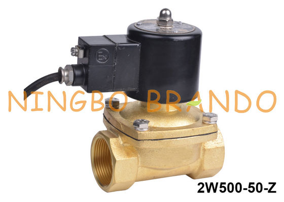 2'' Explosion Proof Water Brass Solenoid Valve 12V 24V DC 110V 220V AC