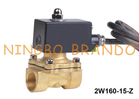 1/2'' Explosion-Proof Water Brass Solenoid Valve 2 Way NC 24V 220V