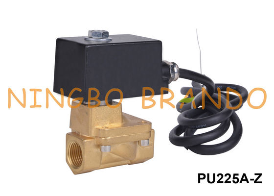 Explosion Proof 2-Way Brass Solenoid Valve PU225 24VDC 110VAC 220VAC