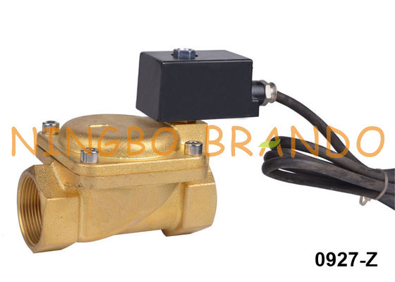 Ex Proof Brass Solenoid Valve 2 Way Normally Closed 2'' 24VDC 220VAC