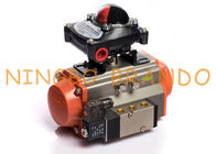 Double Acting Pneumatic Actuator For Ball Valve With Limit Switch
