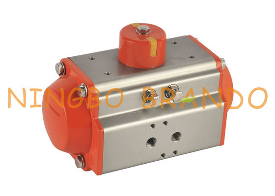 Aluminum Alloy Double Acting Pneumatic Actuator For Ball Valve