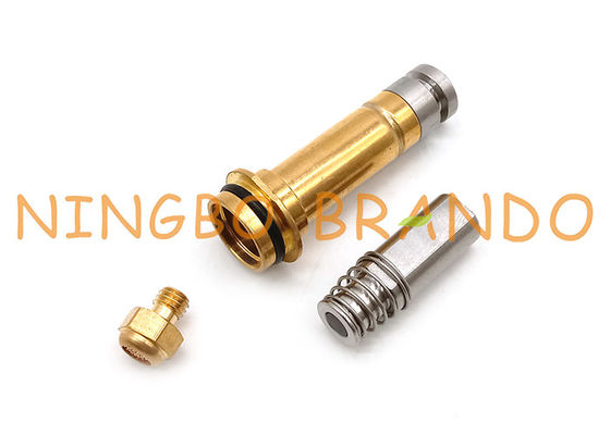 CNOMO Size 30 3/2 Way Brass Plunger Iron Core Solenoid Valve Stem