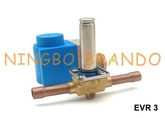 EVR 3 NC 032F1204 3/8'' Danfoss Type Refrigeration Solenoid Valve 220V