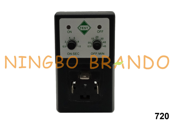 DIN43650A Digital Electronic Timer For Auto Drain Water Solenoid Valve