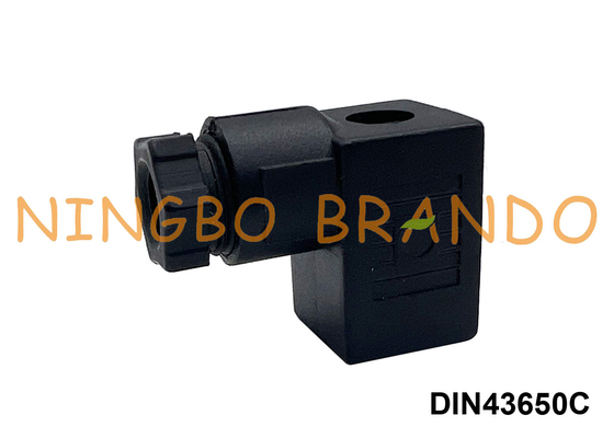 DIN 43650 Type C Solenoid Valve Coil Plug Connector IP65 DIN43650C