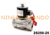 AC220V 24VDC SUW-25 2S250-25 1'' Water Air Electromagnetic Valve