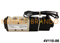 AIRTAC Type 4V110-06 5 Way 2 Position 1/8&quot; Pneumatic Solenoid Valve