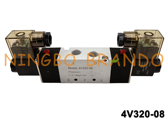 4V320-08 Airtac Type Pneumatic Air Control Valve 4V320-1/4 24V 220V