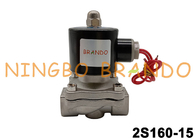 2S160-15 G1/2'' Stainless Steel Solenoid Valve For Water Air