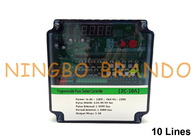 10 Lines Pulse Jet Valve Sequential Timer Controller For Dust Collector