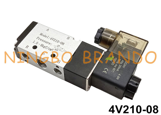 4V200 Series Single Solenoid Air Control Valve 4V210-08 1/4''