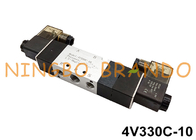 4V330C-10 Pneumatic Solenoid Valve 5/3 Way 4V300 Series 3/8''