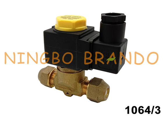 1064/3 Castel Type 3/8'' SAE Refrigeration Solenoid Valve 220V