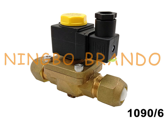 1090/6 3/4'' Castel Type Refrigeration Solenoid Valve For HVAC