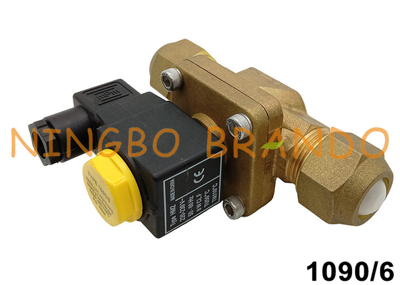 1090/6 3/4'' Castel Type Refrigeration Solenoid Valve For HVAC