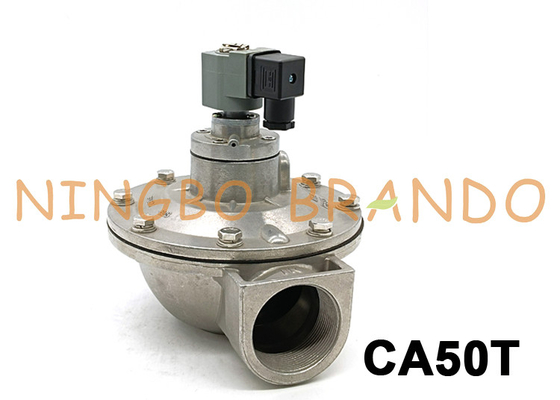 CA50T Goyen Type Pulse Jet Valve Threaded Right Angle T Series For Dust Collector