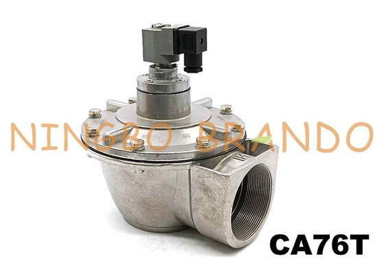 CA76T Goyen Type Pulse Jet Valve Right Angle Threaded T Series For Dust Collector