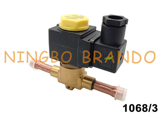 3/8'' Solder Refrigeration Solenoid Valve Castel Type 1068/3