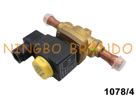 1078/4 Refrigerant Solenoid Valve 1/2&quot; 220V For Air Conditioner