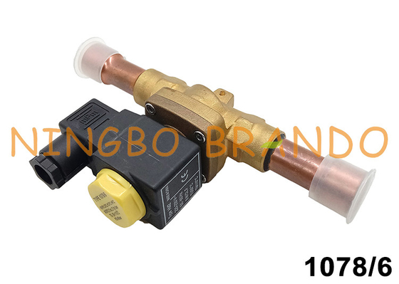 1078/6 3/4'' Welding Refrigeration Solenoid Valve Castel Type