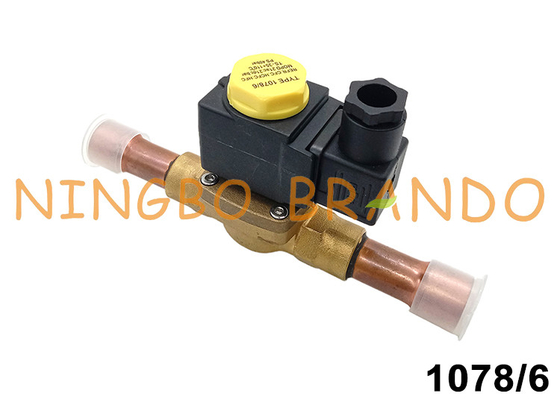 1078/6 3/4'' Welding Refrigeration Solenoid Valve Castel Type