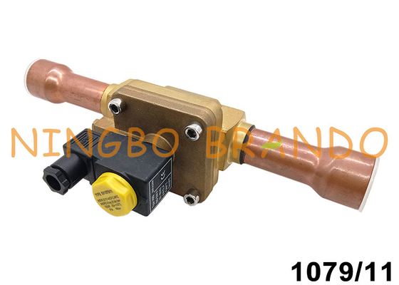 1079/11 1-3/8'' Solder Refrigeration Solenoid Valve DC24V AC220V