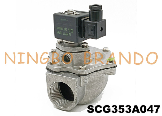 1.5&quot; SCG353A047 ASCO Type Right Angle Pulse Jet Valve 353 Series For Baghouse