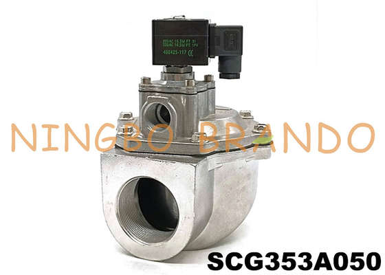 SCG353A050 2&quot; ASCO Type Pulse Jet Valve Threaded 353 Series Solenoid Diaphragm