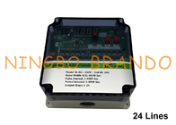 24 Channel Pulse Jet Valve Sequence Timer Controller For Dust Collector