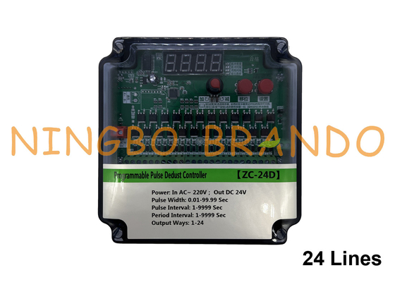 24 Line Pulse Valve Sequential Controller Board For Dust Collector