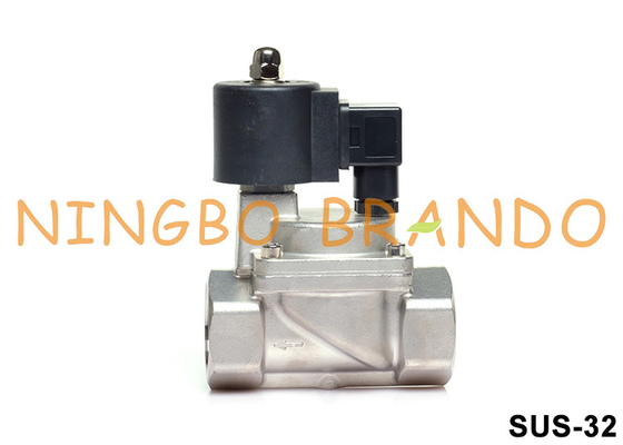 1-1/4'' 2 Way NC Steam Stainless Steel Solenoid Valve 24V 220V