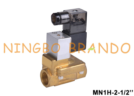 MN1H-2-1/2-MS 161728 1/2'' 24V DC Brass Solenoid Valve Festo Type