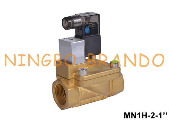 MN1H-2-1-MS 161732 Brass Solenoid Valve Festo Type 1'' 24VDC