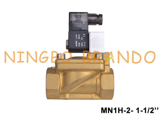 MN1H-2-1 1/2-MS 161734 Brass Solenoid Valve Festo Type 1-1/2'' 220VAC