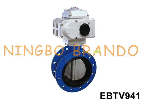 Cast Iron Cast Steel Electric Actuator Flange Butterfly Valve