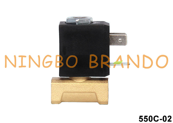 1/8'' 2/2 Way NC Brass Solenoid Valve 5503 For Coffee Machine