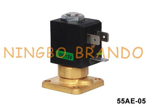 Espresso Coffee Machine 2 Way Plated Brass Solenoid Valve 24V 220V