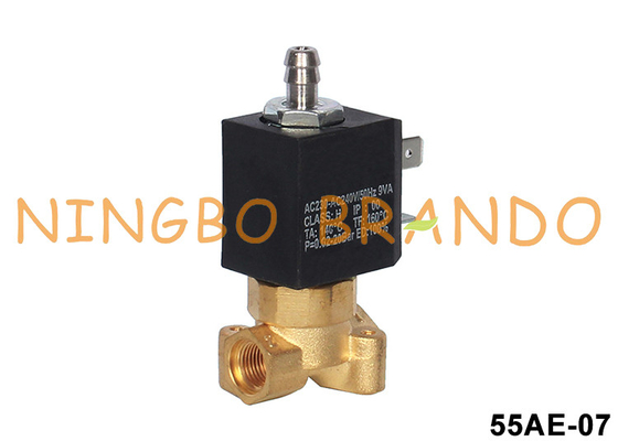 24V 110V 220V 3 Way Brass Solenoid Valve For Espresso Coffee Maker