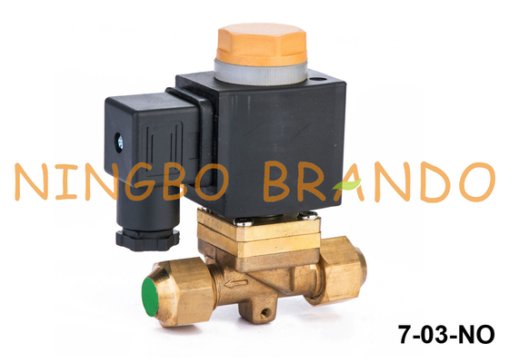 3/8'' 1/2'' 5/8'' SAE Normally Open Refrigeration Solenoid Valve 12V 24V 110V 220V