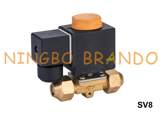 3/8'' SAE SV8 Fengshen Type Refrigeration Solenoid Valve 12V 24V 110V 220V